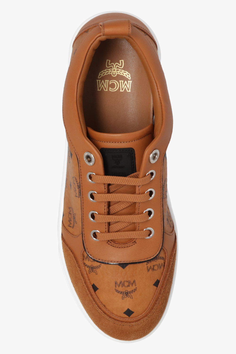 Mcm shop cognac sneakers